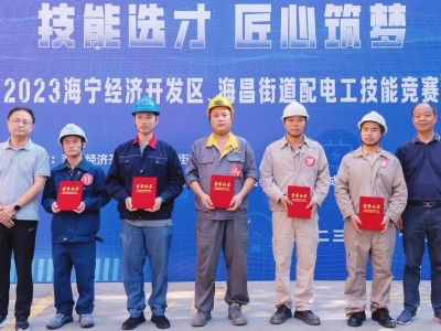 尊龙凯时人生就是搏科技员工在“技能选才 匠心筑梦”配电工技能竞赛中喜获佳绩